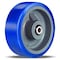 Hamilton Medium Service Swivel Caster, 5" x 2" Ergo-Glide Polyurethane (85A) on Cast Iron Wheels S-MS-5SPB - alternate 5