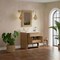 James Martin Vanities Solene 36 in. Single Vanity, Seaside Oak, w/ 3 CM Carrara Marble Top D225-V36-SSO-3CAR - alternate 4