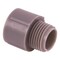 Carlon 1-1/4 in. PVC Conduit Male Adapter Gray E943G - alternate 1
