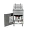 Koolmore 75 lb. Floor Standing Natural Gas Commercial Fryer with 150,000 BTU in Stainless-Steel, ETL Listed KM-FDF75-NG - alternate 6