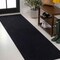 Jonathan Y Peater Classic Casual Commercial Natural Coir Black 2 ft. x 8 ft. Indoor/Outdoor Mat CHG100H-28 - alternate 1