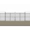 Razor Ribbon Atkore Maximum Security Double Gate Kit w/ Razor Wire, 8 ft H x 20 ft W, Hardware Included 805827 - alternate 1