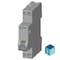 Siemens Device circuit breaker 1-pole with auxiliary switch NO contact Characteristic 5SY1704-2 - alternate 3