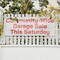 Signmission Community Wide Garage Sale this Saturday, 36 Inch x 96 Inch, Vinyl Banner B-96-30522 - alternate 3
