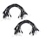 Mytee Products 15 in Natural Rubber Tarp Bungee Straps Crimped Hooks, 100PK RS-15C-Nx2 - alternate 1