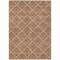 Homeroots 8' X 10' Brown Copper And Beige Geometric Washable Indoor Outdoor Area Rug 594740 - alternate 6