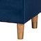 Baxton Studio Elias Modern Navy Blue Velvet Fabric Storage Ottoman 256-14053-ZORO - alternate 7