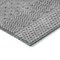 Homeroots 9' X 12' Gray And Silver Chevron Washable Indoor Outdoor Area Rug 612266 - alternate 4