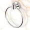 Gatco Clarion Towel Ring, Crystal-Clear Acrylic/Polished Nickel 5722 - alternate 3