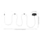 Jonathan Y Serafina 62" Contemporary Minimalist 360 Adjustable Silicone Neon Rope Dimmable Linear Integrated LE JYL7142B - alternate 4