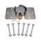Mytee Products Heavy-Duty Hidden Shackle Hockey Puck Padlock Set w/Hasp - Keyed Alike, 4PK CTL-HASPPL-KEYEDx4 - alternate 7