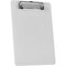 Acrimet Clipboard Memo Size A5 Low Profile Clip (Plastic) (Clear Crystal Color), 3PK 137B.3 - alternate 6