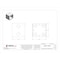 Raco Electrical Box, 45 cu in, Masonry Box Type, 2 Gangs, Galvanized Zinc, Rectangular Shape 696 - alternate 2