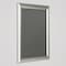 M&T Displays Snap Frame 8.5 in. X 11 in. Poster Size, 1 in. Chrome, Mitred Corner UCN255K081X5000 - alternate 5