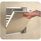 Linhdor Tile Access Door, Aluminum, Touch Latch, Concealed, Seamless, STC 62, 1/2 in Drywall RGB AL 4014 - alternate 1