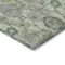 Homeroots 3' X 5' Artichoke Green And Fern Green Damask Washable Indoor Outdoor Area Rug 588166 - alternate 5