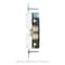 Leviton Dup Rec 15A 125V Self-Gr LtAl BR15-T - alternate 3