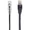 Black Box Slim-Net Cat6 250-Mhz 28-Awg Ethernet Patch Cable - Unshielded, Pvc,  C6PC28-BK-20 - alternate 2