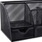 Homeroots 9" Black Metal Desk Organizer 390045 - alternate 3