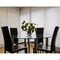 Fab Glass And Mirror 44in. Clear Round Glass Table Top, 1/2in. Thickness Tempered Ogee Edge Polished, Wall Mirror 44RD12MMOGTE - alternate 2