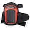 Clc Hultafors Work Gear 23.6 in. L X 22 in. W Cushion Cap Knee Pads Black/Red HT5204 - alternate 1