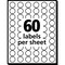 Avery Label, Remv, 1/2"Dia, Lbe, 840 840PK AVE05050 - alternate 2