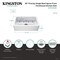 Kingston Brass 30" Fireclay Single Bowl Farmhouse Kitchen Sink with Bottom Grid and Strainer, Matte White KGPF311910EBC - alternate 4
