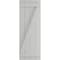 Ekena Millwork True Fit PVC Four Board Joined Board-n-Batten Shutters w/Z-Bar, Hailstorm Gray , 21 1/2W x 28H, PR TFP102BBF21X028ST - alternate 10
