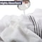 Lavish Home Bath Towels 2PC 100% Cotton Towel Set Extra Large Quick Drying Bath Towels Absorbent Bath Sheets 67-0022-WSBS - alternate 3