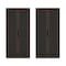 Manhattan Comfort Rivington 38in Bookcase Cabinet in Walnut - Set of 2 2-BC005-BR - alternate 6