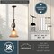 Vaxcel Monrovia Bronze Mini Pendant Ceiling Light PD35491RBZ/B - alternate 2