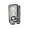 Raco Handy Box, 1 -Gang, 10 -Knockout, 1/2 in Knockout, Steel, Gray, Surface Mounting 8660 - alternate 4