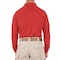 First Tactical PERFORMANCE POLO LONG SLEEVE, 100% Polyester, Button, 1 Pocket(s), Red, L 111503 - alternate 4