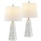 Jonathan Y Owen 20.5" Contemporary Resin LED Table Lamp, White Terrazzo, 2PK JYL1037B-SET2 - alternate 1