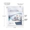 C-Line Products 8-1/2" x 11" Clear Super Capacity Super Heavyweight Vinyl Sheet Protectors with Tuck-In Flap, 10/PK 61027 - alternate 6