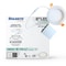 Bulbrite 8" Canless 3000K, 100w Equivalent, New Construction Integrated LED Recessed Lght Kit Metal JBOX, 2PK 861682 - alternate 2