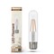 Bulbrite LED Filament, 5 Watt Dimmable T9 5 inch Light Bulb, Clear Glass Finish, E26 Base, 4000K, 400 Lumens, 4PK 862102 - alternate 5