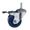 Service Caster 3 Inch Solid Polyurethane Wheel Swivel 1/2 Inch Stem Caster with Total Lock Brake SCC-TSTTL20S314-SPUS-121315 - alternate 1