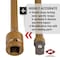 American Forge & Foundry Wheel Torque Sockets, Gold, 1/2", 90 ft-lb 40091 - alternate 4