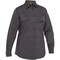 Pip Work Shirt, V-Neck, Gray, 6 oz 400W6490 - alternate 1