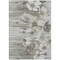 Homeroots 8' X 10' Taupe Ivory And Tan Floral Washable Indoor Outdoor Area Rug 582785 - alternate 7