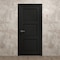 Sartodoors Interior Solid French Door 32 x 96 inches, Ego 5010 Painted Black Oak, Single Regular Panel Frame EGO5010ID-CHK-3296 - alternate 3