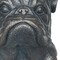 Homeroots 16in Black Polyresin Dog Outdoor Statue 523611 - alternate 2