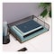Mind Reader Stackable Paper Desk Tray Organizer, Letter Size, 9.75 x 14 x 3.25, Black, 4PK DSTACK4-BLK - alternate 5