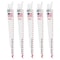Milwaukee Tool 6" 5 TPI SAWZALL Blades (5 Pk) 48-00-5035 - alternate 1