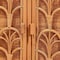 Bali & Pari Baylor Bohemian Light Honey Rattan Storage Cabinet 250-13702-ZORO - alternate 6