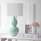 Jonathan Y Faye 28" Glass LED Table Lamp, Seafoam Green JYL5015A - alternate 5