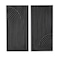 Homeroots Set of Two Black Metal Abstract Hanging Dimensional Sculptures, 2PK 574019 - alternate 1