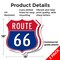 Signmission Route Marker Shield Sign Route 66, 18 inch X 18 inch, Plastic Sign, 2PK SHI-P-2PACK-18-459 - alternate 4