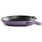 Megachef Round 10.25 Inch Enameled Cast Iron Skillet in Gradient Purple 750124522M - alternate 5
